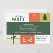 Feestelijke vormen kaart (Voorkant)