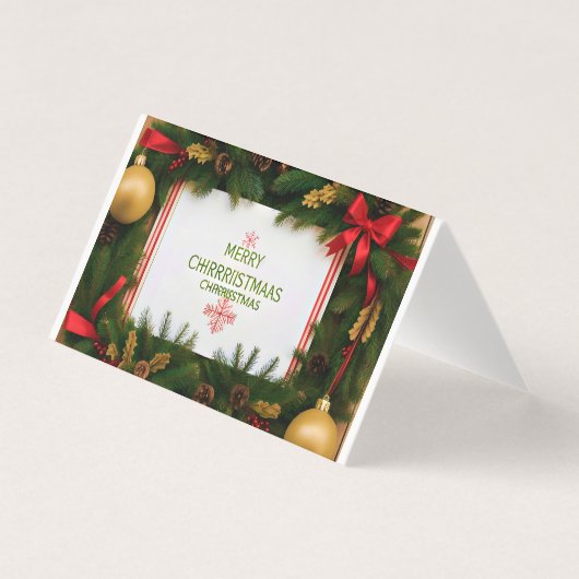 Feestelijke vriendschapswensen kaart (Voorkant)