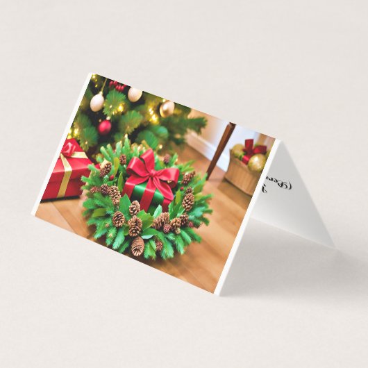 Feestelijke vriendschapswensen kaart (Achterkant)