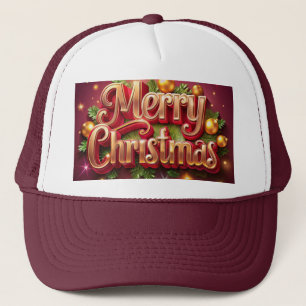 Feestelijke vrolijke kerst-muts Schuim Party Vakan Trucker Pet