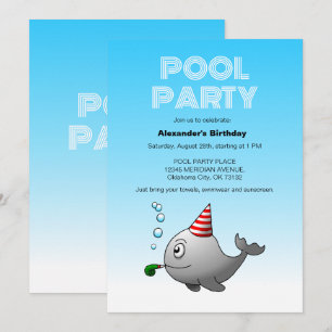 Feestelijke Walvis Kaart