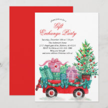 Feestelijke Waterverf Kerstcadeau Uitwisseling Fee