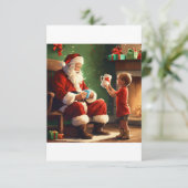 Feestelijke Wens Studio Bedankkaart (Staand voorkant)