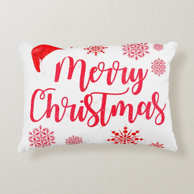 feestelijke wensen accent kussen (Voorkant)