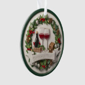 Feestelijke wijn en Ornament High-Relief (voorkant)