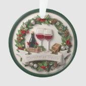 Feestelijke wijn en Ornament High-Relief (voorkant)