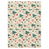 Feestelijke winter Feestdagen Tafelkleed (Voorkant)