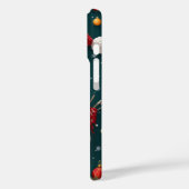 Feestelijke Winter Gebreide Sneeuwman Kerstmis Case-Mate iPhone Case (Achterkant / Links)