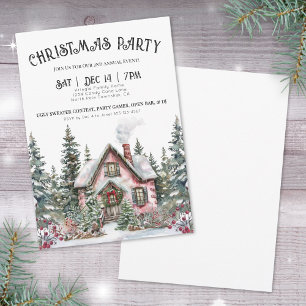 Feestelijke Winter Kerstvakantie Kerstfeest Kaart