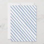 Feestelijke winter sneeuw Kerstfeest uitnodiging (Achterkant)