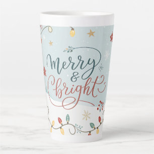 Feestelijke Winter Wonderland Vakantie Latte Mok