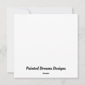 Feestelijke Zwarte Labrador met Kerstman Hoed  Feestdagenkaart (Achterkant)