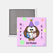 feesten magneet (Voorkant / Achterkant)