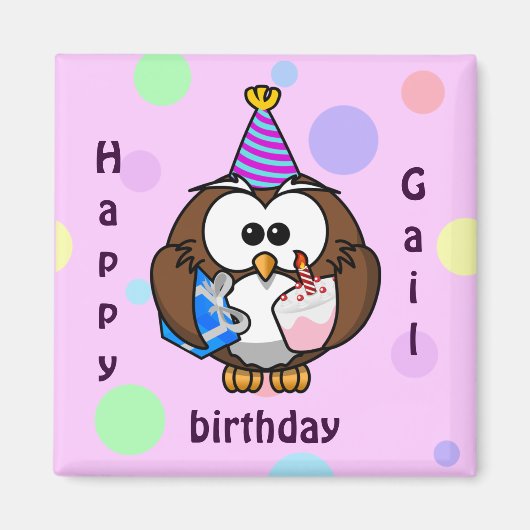 feesten magneet (Voorkant)