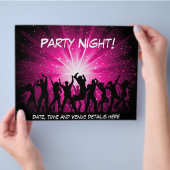 Feestflyer Flyer (Hand)