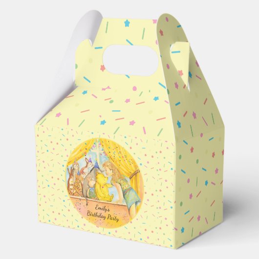 Feestgunstbox - Winnie The Pooh Bedankdoosjes (Voorkant)