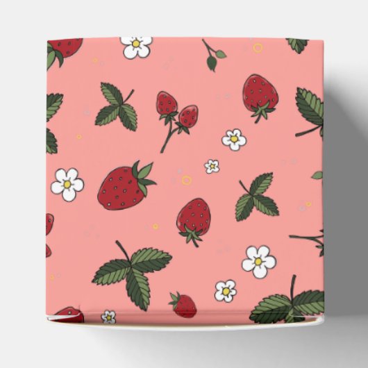 Feestgunstdoos voor verjaardag, bruiloft of babysh bedankdoosjes (Bovenkant)