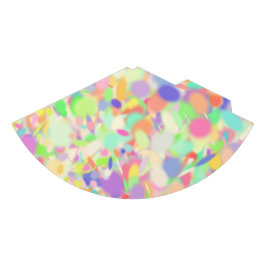 Feesthoedje in pastelkleuren