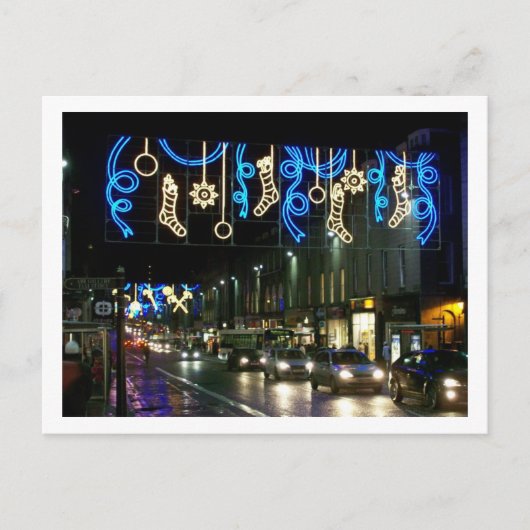 Feestief beeldscherm briefkaart (Voorkant)