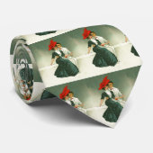 Feestieve romance stropdas (Opgerold)