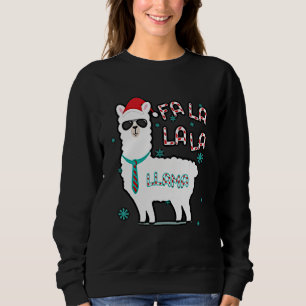 Feestive Holiday Kerstmis Cute Llama Animal Trui