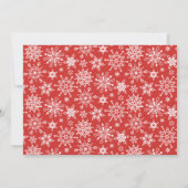 Feestive Holly Berry Wreath Holiday Kerstfeest Kaart (Achterkant)