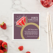 feestje 40ste huwelijksverjaardag robijnen ring le servet (Insitu)