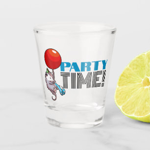 FEestje! Feest Possum Grappige Zwevende Opossum Shot Glas