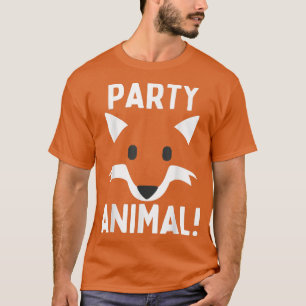 Feestje! Fox Lover Boys Girls Birthday BDay P T-shirt