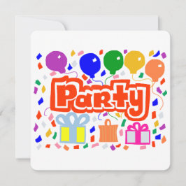 Feestje Kaart