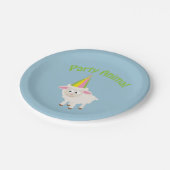 Feestje! Lamb Papieren Bordje (Gekanteld)