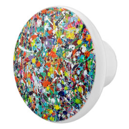 Feestje of het 1999 keramische schedel is knop