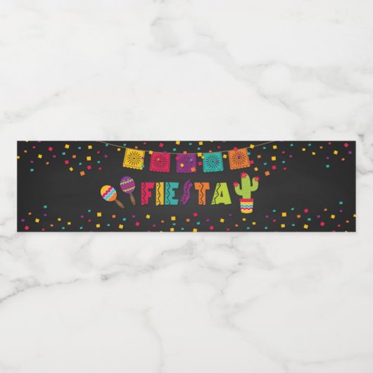 Feestje Party Waterfles Label Waterfles Etiket (Enkel label)