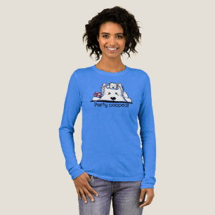 Feestje-verpeste Westie-liefhebber Tri-Blend Shirt