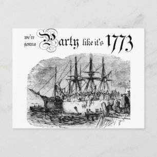 Feestje zoals het is 1773 briefkaart