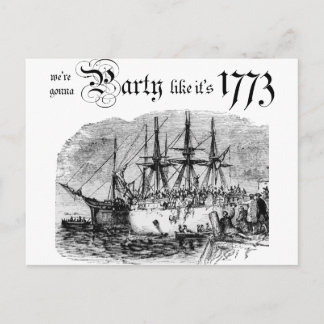 Feestje zoals het is 1773 briefkaart