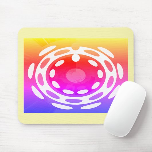 feestkunst muismat (Met muis)