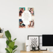 feestmaal kerstcadeaugedicht Holiday Poster (Thuiskantoor)