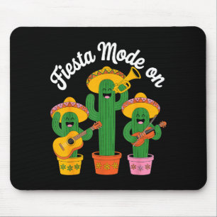 Feestmodus cactusband cinco de mayo grappige Mexic Muismat
