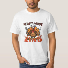Feestmodus geactiveerd Turkije T-shirt