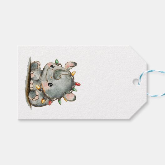 feestneus cadeaulabel (Voorkant (Horizontaal))