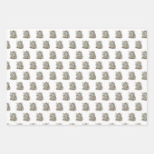 feestneus inpakpapier vel (Voorkant)