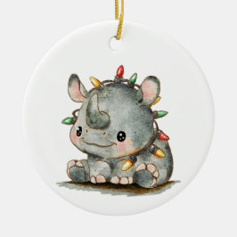 feestneus keramisch ornament
