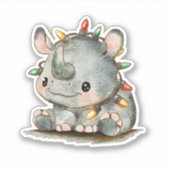 feestneus sticker (Voorkant)