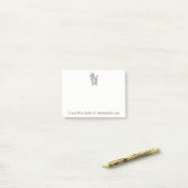 Feestnijlpaard Post-it® Notes (Op bureau)
