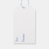 Feestpaarden | vrolijk kerstfeest cadeaulabel (Achterkant)