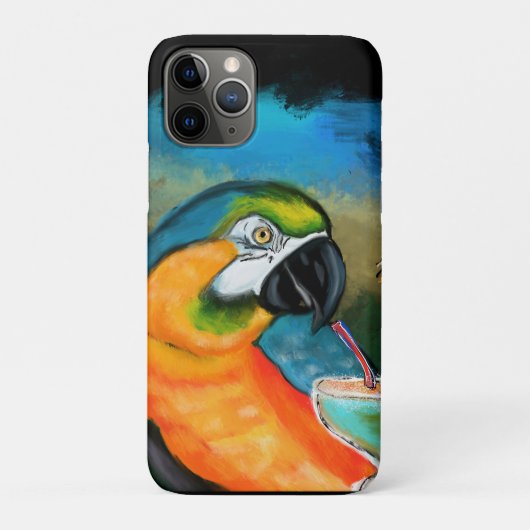 Feestpapegaaien Case-Mate iPhone Case (Achterkant)