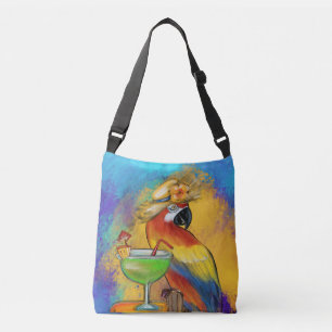 Feestpapegaaien Crossbody Tas