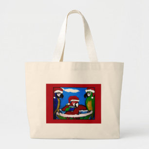 FEESTPAPEGAAIEN GROTE TOTE BAG