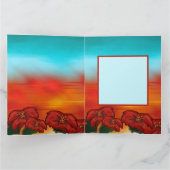 Feestpapegaaien Kaart (Binnen)